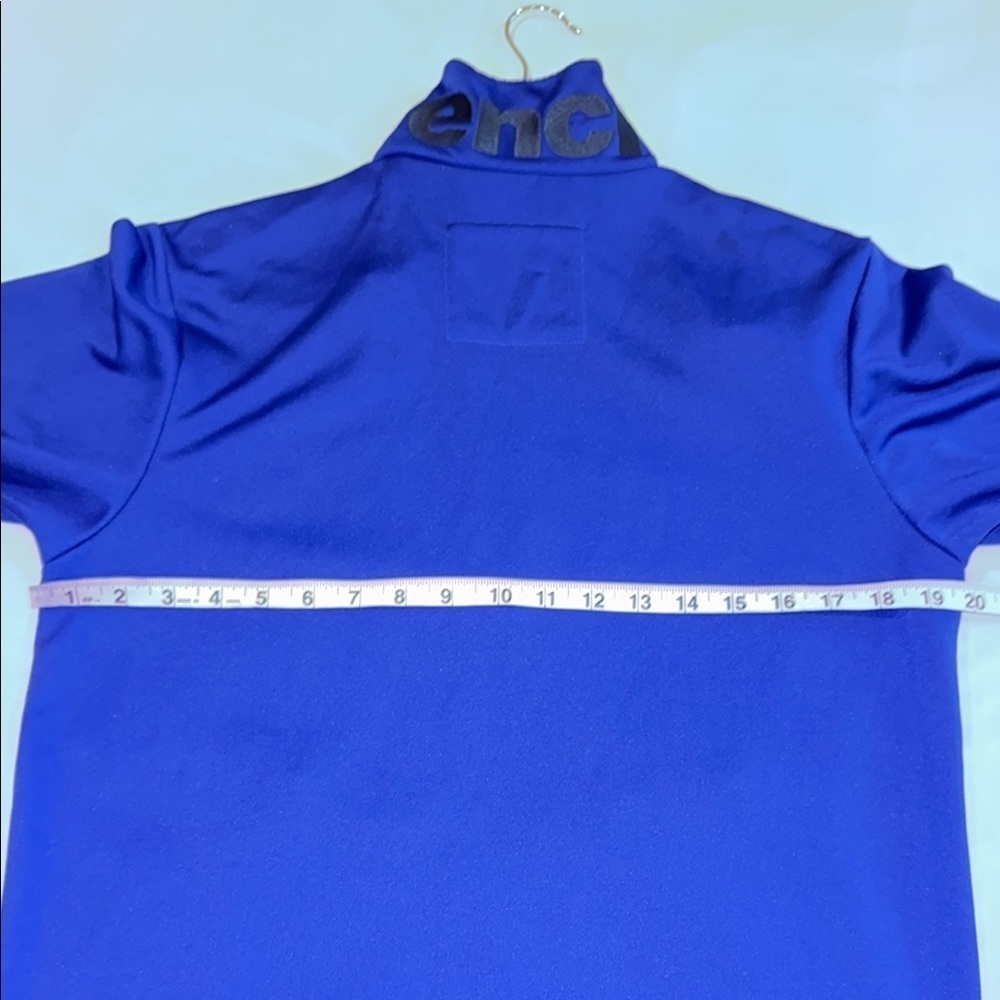 Bench Blue Zip Up Sweater with Standing Collar Men's Size M - Picture 8 of 11